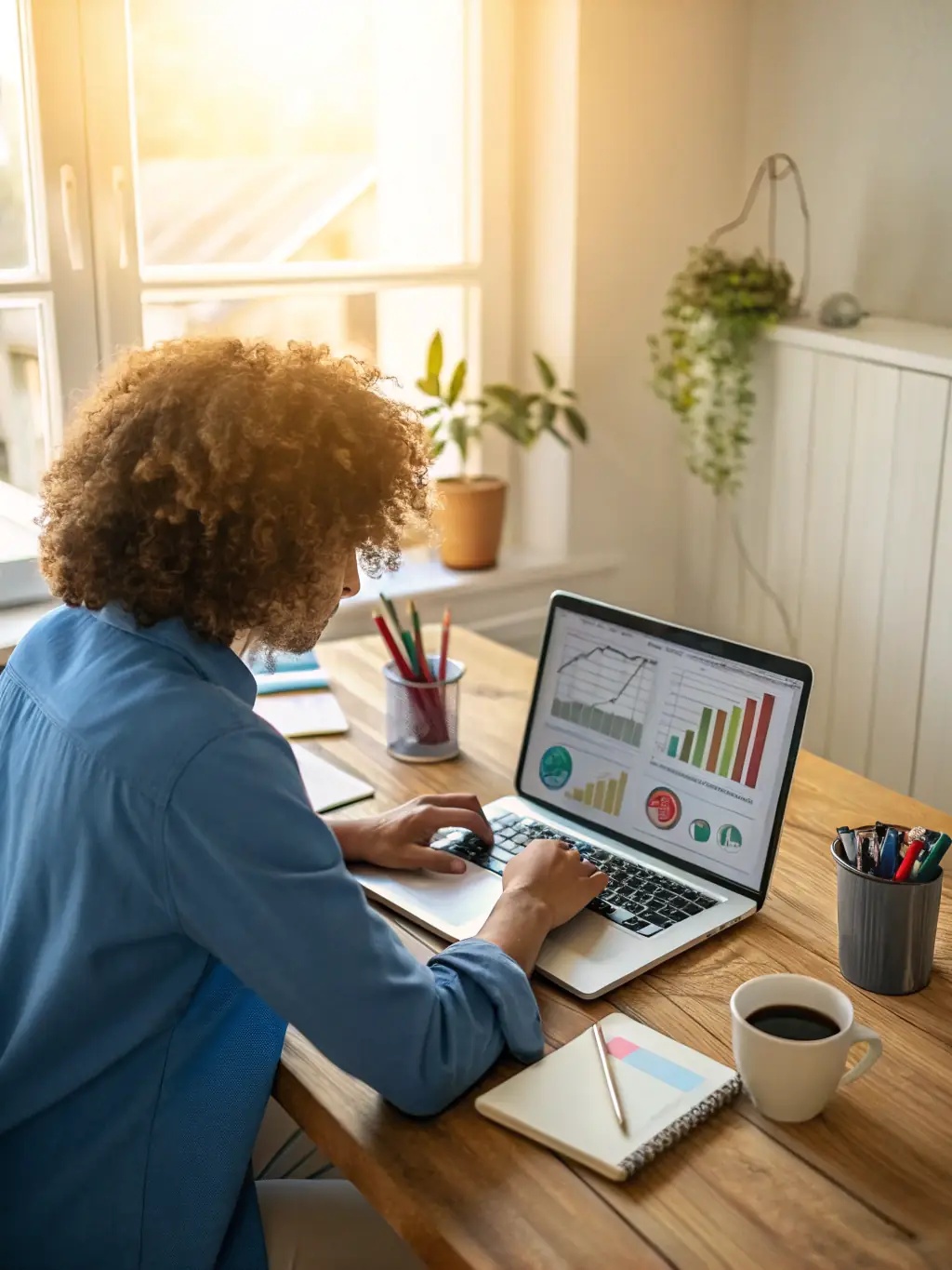 A person participating in a virtual meeting, using collaboration tools and communication platforms, highlighting teamwork and remote work strategies, in the context of productivity resources offered by formaccesshub.